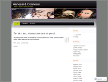 Tablet Screenshot of annessieconnessi.wordpress.com