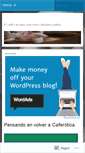 Mobile Screenshot of caferotica.wordpress.com