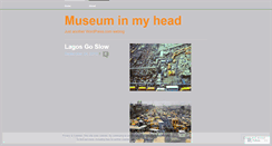 Desktop Screenshot of museuminmyhead.wordpress.com