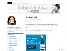 Tablet Screenshot of bubsnbellesbysam.wordpress.com