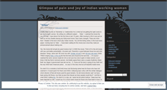 Desktop Screenshot of indianworkingwoman.wordpress.com