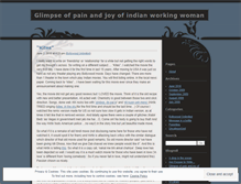 Tablet Screenshot of indianworkingwoman.wordpress.com