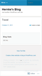Mobile Screenshot of hernke.wordpress.com
