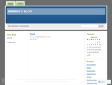 Tablet Screenshot of hernke.wordpress.com