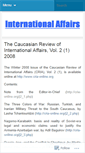 Mobile Screenshot of internationalaffairs2008.wordpress.com