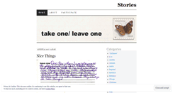 Desktop Screenshot of leaveone.wordpress.com