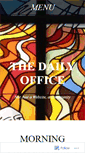 Mobile Screenshot of dailyoffice.wordpress.com