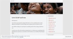 Desktop Screenshot of progressivemedialeap.wordpress.com