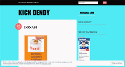 Desktop Screenshot of kickdendy.wordpress.com