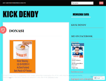 Tablet Screenshot of kickdendy.wordpress.com