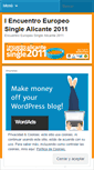 Mobile Screenshot of encuentrosinglealicante.wordpress.com
