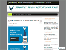 Tablet Screenshot of clubpenguinarmywarriors.wordpress.com