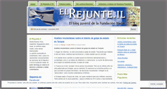 Desktop Screenshot of elrejunteil.wordpress.com