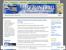 Tablet Screenshot of elrejunteil.wordpress.com