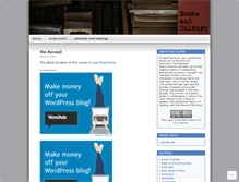 Tablet Screenshot of booksandculture.wordpress.com