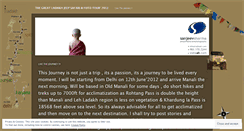 Desktop Screenshot of ladakhcalling.wordpress.com