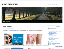 Tablet Screenshot of judotaikukan.wordpress.com