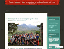 Tablet Screenshot of coryinhonduras.wordpress.com