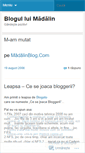 Mobile Screenshot of madalinblog.wordpress.com