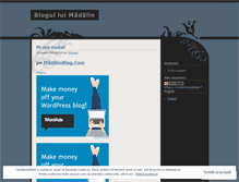 Tablet Screenshot of madalinblog.wordpress.com