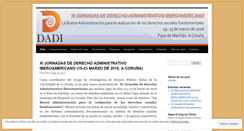 Desktop Screenshot of jdaiberoamericanas.wordpress.com
