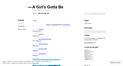 Desktop Screenshot of girlsgottabe.wordpress.com