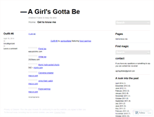 Tablet Screenshot of girlsgottabe.wordpress.com