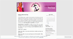 Desktop Screenshot of lisaraftery.wordpress.com