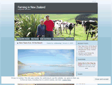 Tablet Screenshot of nzfarming.wordpress.com