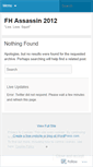 Mobile Screenshot of fhassassin2012.wordpress.com