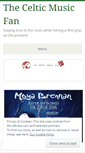 Mobile Screenshot of celticmusicfan.wordpress.com