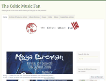 Tablet Screenshot of celticmusicfan.wordpress.com