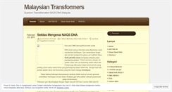 Desktop Screenshot of naqsmalaysia.wordpress.com