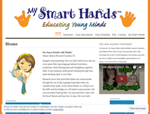 Tablet Screenshot of mysmarthandswiththalia.wordpress.com