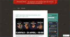 Desktop Screenshot of chrismaider.wordpress.com