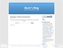 Tablet Screenshot of munir.wordpress.com