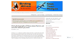 Desktop Screenshot of birdingafricacapetownpelagics.wordpress.com