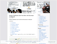 Tablet Screenshot of malaysiaburmese.wordpress.com