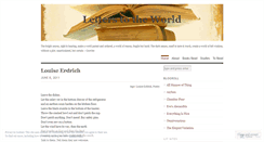 Desktop Screenshot of letterstoworld.wordpress.com