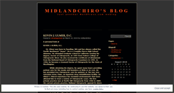 Desktop Screenshot of midlandchiro.wordpress.com