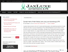 Tablet Screenshot of jacksonvilleluxuryliving.wordpress.com