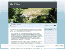 Tablet Screenshot of killerofgiant.wordpress.com