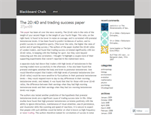 Tablet Screenshot of blackboardchalk.wordpress.com