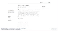 Desktop Screenshot of luluwrites.wordpress.com