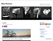 Tablet Screenshot of marenostrumbicycle.wordpress.com