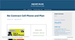 Desktop Screenshot of gqc40.wordpress.com