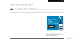 Desktop Screenshot of cinemacombolinho.wordpress.com
