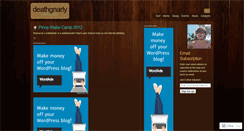 Desktop Screenshot of deathgnarly.wordpress.com