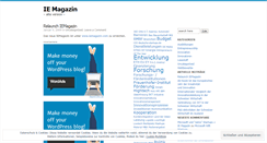 Desktop Screenshot of iemag.wordpress.com