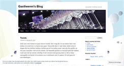 Desktop Screenshot of gastheeren.wordpress.com